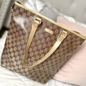 Authentic Gucci Joy Tote Bag